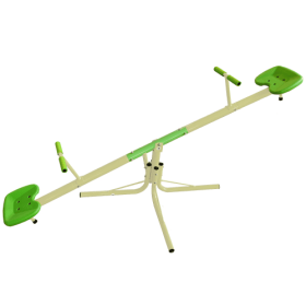 Upgraded Seesaw, Swivel 360 Degree Toddler Sitting And Rotating Seesaw, Outdoor Play Equipment For Kids In Backyard Playground (Option: Macaron)
