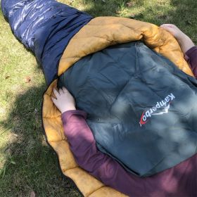 Kamperbox Camping Sleeping Bag Liner Sleeping Bag Hotel Sleeping Bag Ultralight Sleep Liner Sleeping Liner (Option: Macaron)