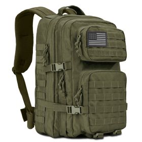XG-MB45 - Men's Molle Military Tactical Backpack 45 Liter (Color: Army Green, size: )