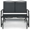 Iron Patio Rocking Chair for Outdoor Backyard and Lawn