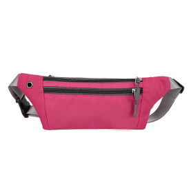 Waterproof Fanny Pack for Running and Travel (Color: pink, size: )