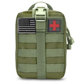 Tactical First Aid Bag IFAK Pouch (Color: Army Green, size: )