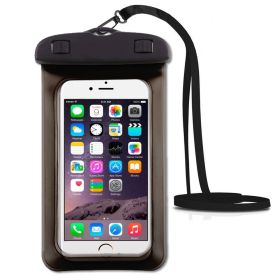 CP2 Waterproof Phone Bag Pouch - Econ Series (Color: Black, size: )