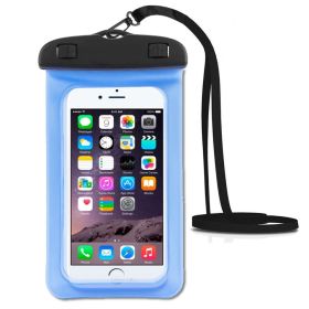 CP2 Waterproof Phone Bag Pouch - Econ Series (Color: Blue, size: )